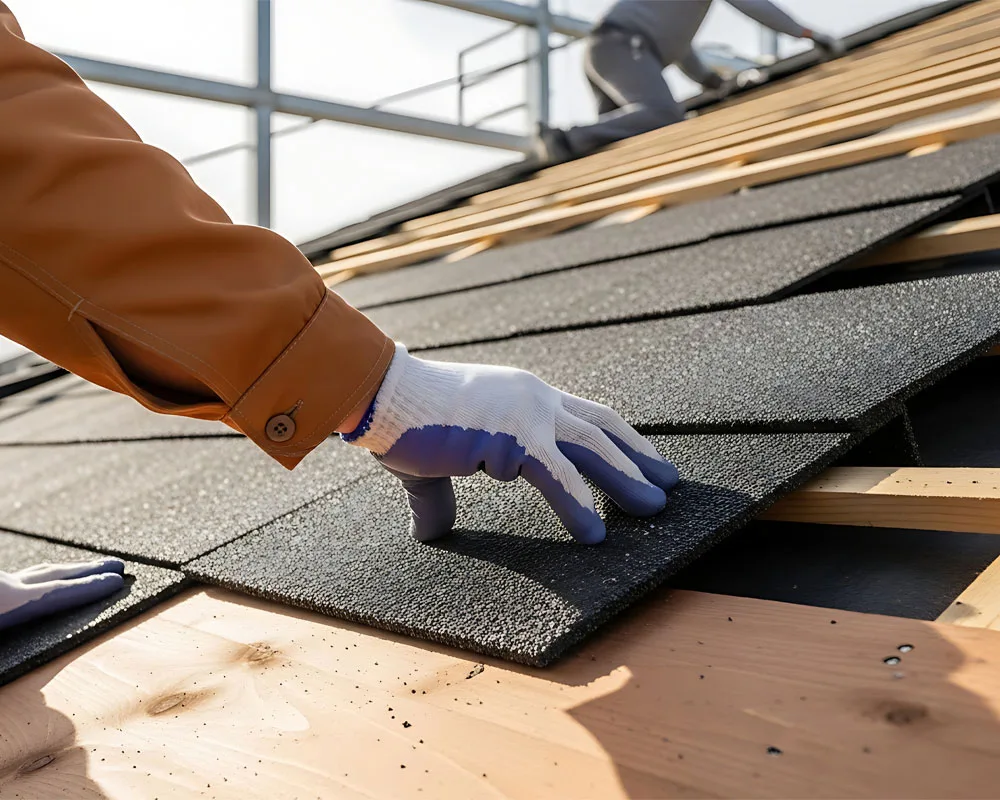 Re-roofing project in Litchfield Park, AZ by Sun City AZ Roofing