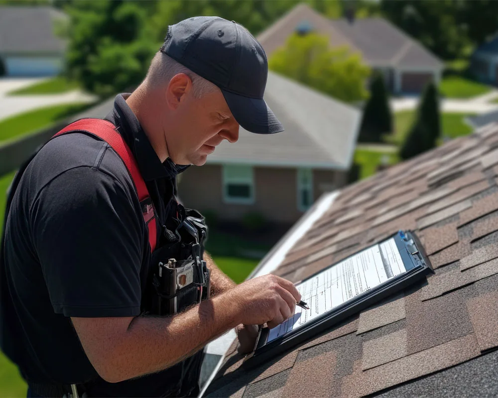 Shingle roof installation in Scottsdale, AZ by Sun City AZ Roofing