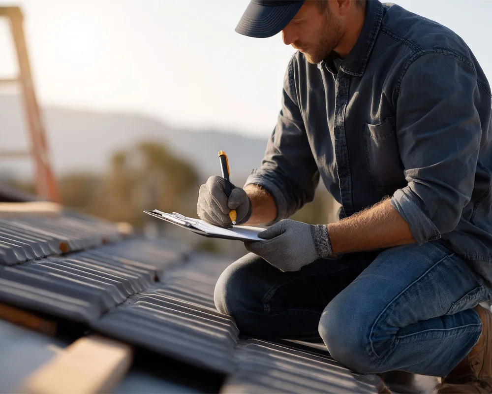 Foam roof application in El Mirage, AZ by Sun City AZ Roofing