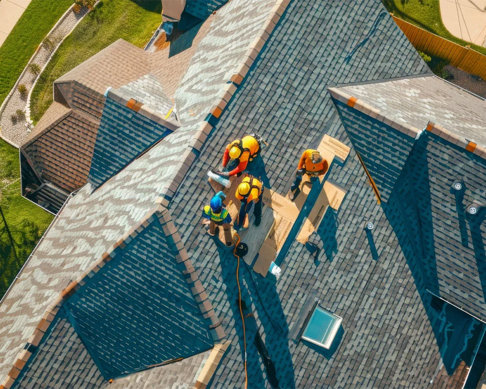 Storm damage roof repair in Sun City, AZ by Sun City AZ Roofing